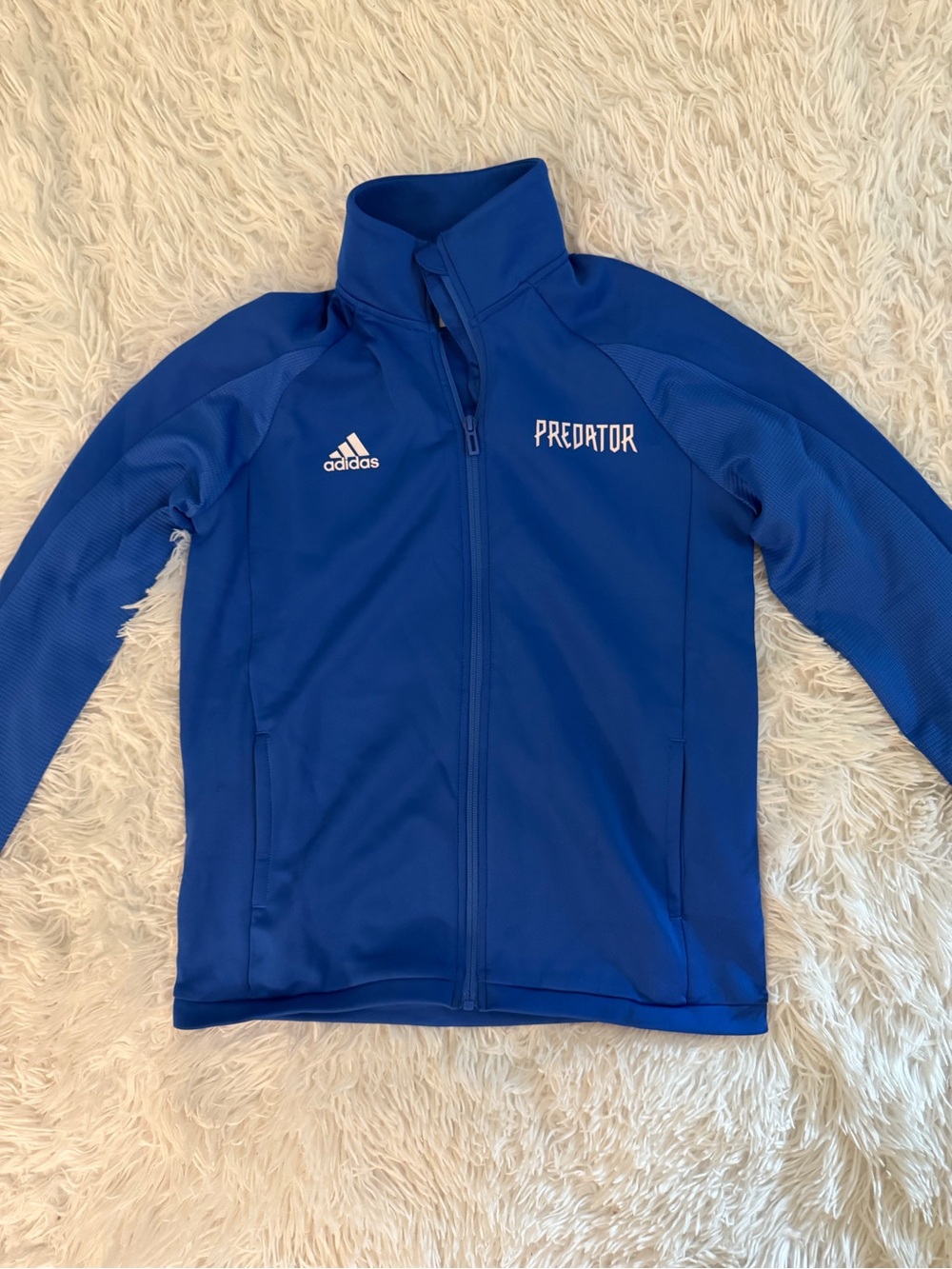 Adidas Predator AEROREADY Women’s Medium Soccer Jacket Royal Blue